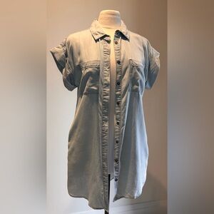 Silver Jeans Light Blue Women's Tunic